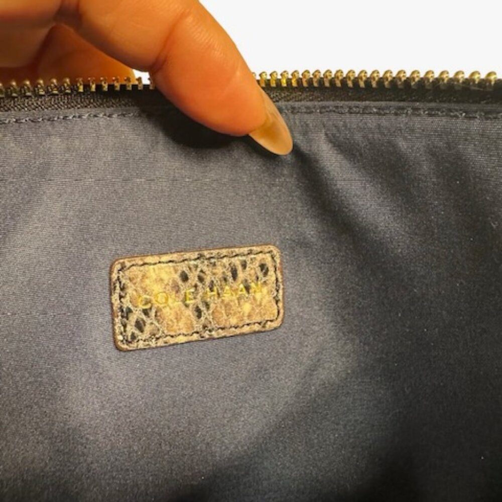 Cole Haan Snake Python Print Wristlet - image 3